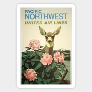 Pacific Northwest Poster Magnet